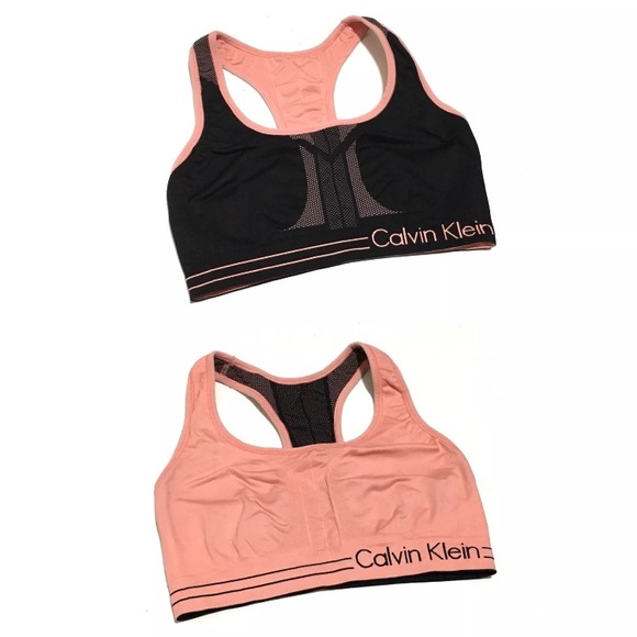 calvin klein reversible sports bra